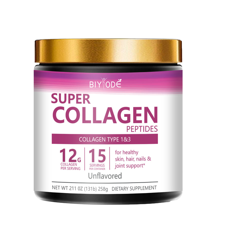 OEM ODM Private Label Super Collagen Peptides Herbal Supplement Collagen Protein Powder Manufacturer Factory Direct Supply OEM ODM Fast Delivery With COA HALAL GMP