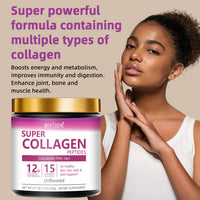 OEM ODM Private Label Super Collagen Peptides Herbal Supplement Collagen Protein Powder Manufacturer Factory Direct Supply OEM ODM Fast Delivery With COA HALAL GMP