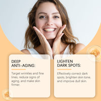 Hoygi Vitamin C Serum Hydrates Soft And Delicate Skin Moisturizing, Moisturizing And Brightening Face Serum